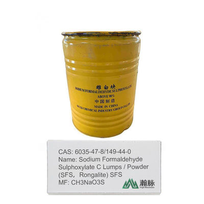 رونگالیت درجه فنی (SFS) سولفوکسیلات فورمالدهید سدیم CAS 6035-47-8 99٪ عامل کاهش خلوص و سفید کننده