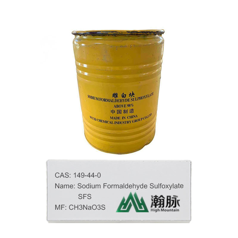 C توده سدیم فرمالدئید سولفوکسیلات سفید رونگالیت CAS 149-44-0