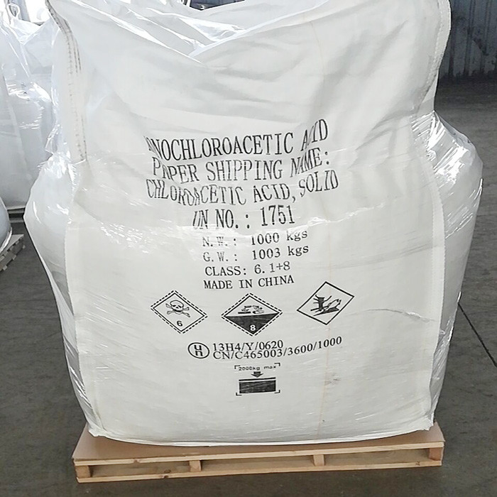 OEM اسید کلورو اکتیک CAS 79-11-8 برای میانگین های ارگانیک گلیسین مصنوعی