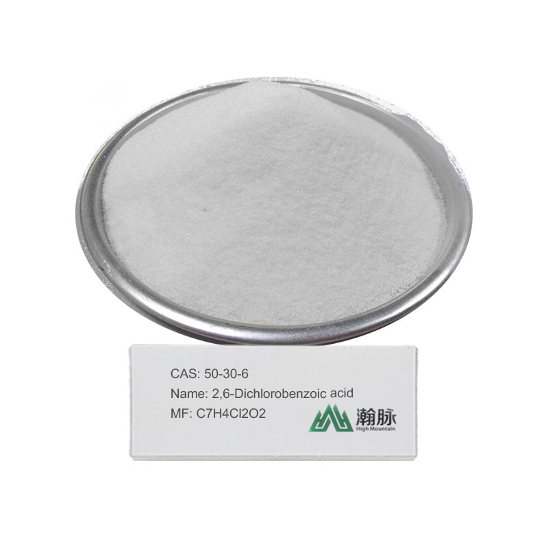 صنعت مواد شیمیایی واسطه اسید ۲٫۶-دیکلوروبنزوئیک CAS ۵۰-۳۰-۶ C7H4Cl2O2