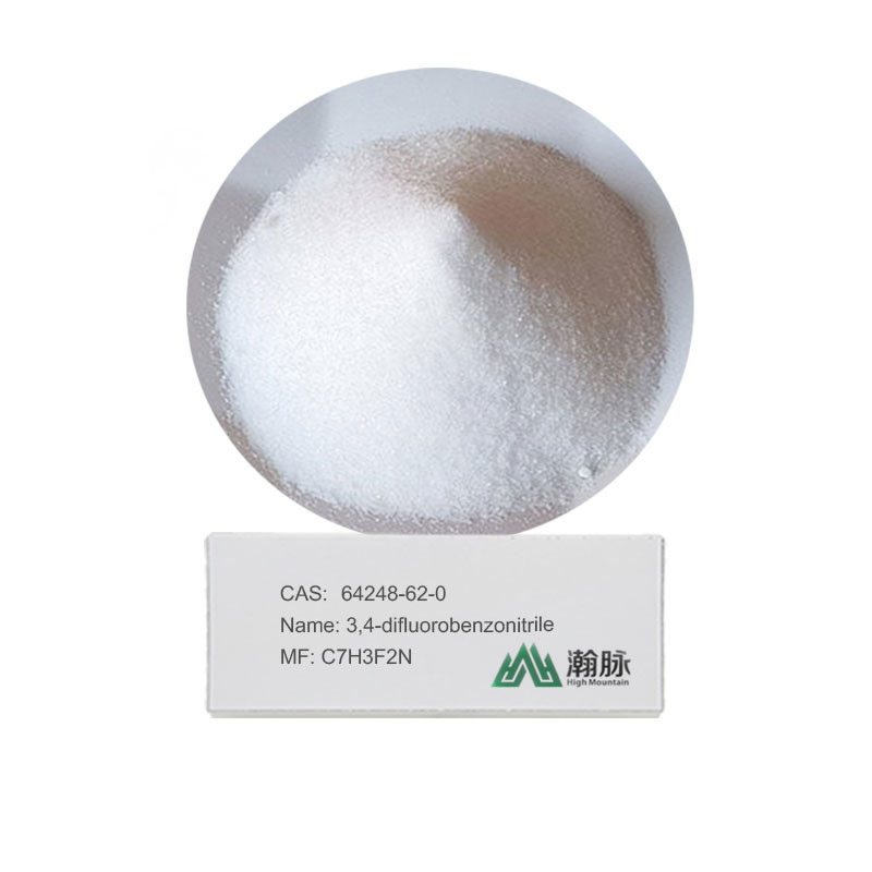 CAS 64248-62-0 3,4-Difluorobenzonitrile C7H3F2N استفاده شده در صنعت مواد شیمیایی