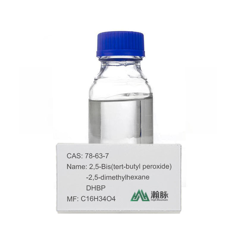 2،5-Bis ((Tert-Butyl Peroxide)-2,5-Dimethylhexane CAS 78-63-7 C16H34O4 DHBP BPDH 95٪
