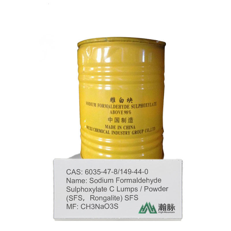 Rongalite/SFS Sodium Formaldehyde Sulphoxylate CAS 6035-47-8,149-44-0 عامل کاهش خالص برای استفاده صنعتی