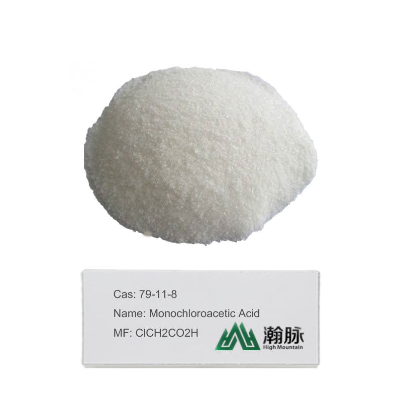 CAS 79-11-8 اسید مونوکلورو اکتیک برای کاربکسومتیلات کننده مواد مرکب ارگانیک