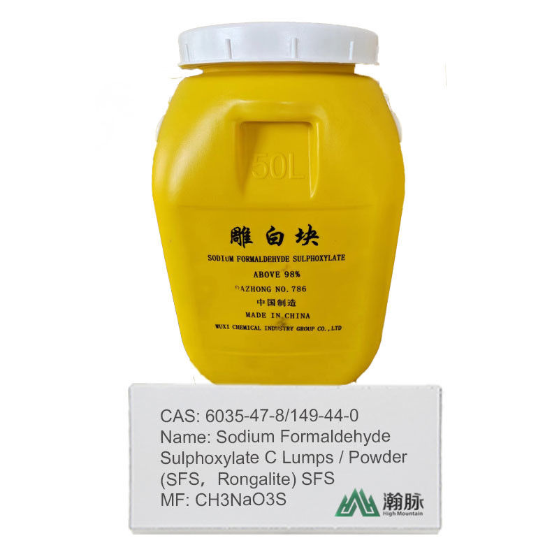 149-44-0 سولفوکسیلات فورمالدهید سدیم SFS 6035-47-8 افزودنی های شیمیایی