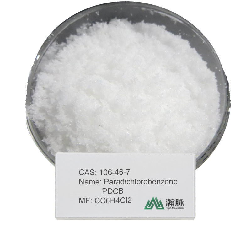 PDCB 1,4-Dichlorobenzene CAS 106-46-7 جامد بلوری درجه صنعتی برای کنترل بوی