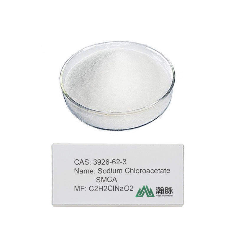 SMCA سدیم مونوکلرو استات 98 خلوص ماده خام برای افزودنی های پلیمر کربوکسی متیل سلولز