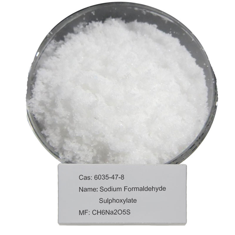 آنتی اکسیدان سدیم فرمالدئید سولفوکسیلات CAS 6035-47-8 فشار پایدار