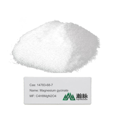 L-Magnesium Magnesium Gycinate CAS 14783-68-7 C4H8MgN2O4 Bis(Glycinato-N,O)MgnesiumMg 20%