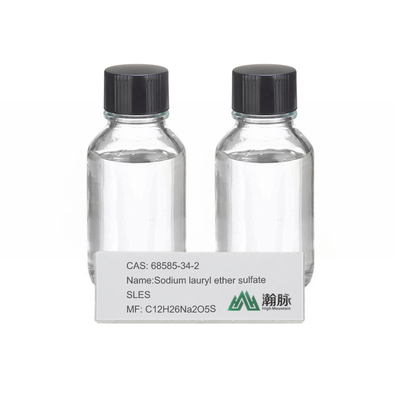 سدیم لوریل اتر سولفات CAS 68585-34-2 C12H26Na2O5S SLES AES Chemical Additives